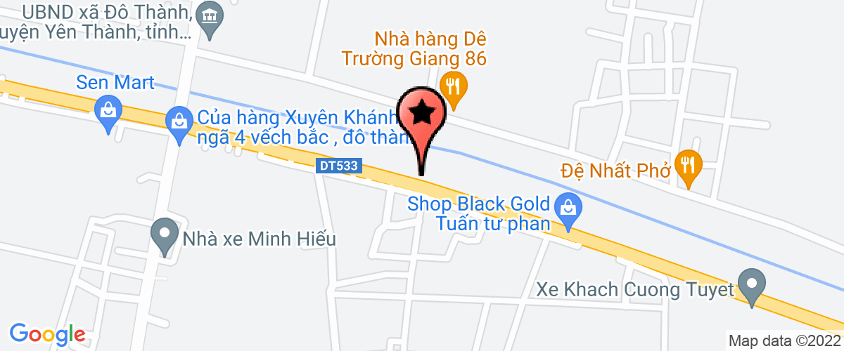 Map go to Everest Quang Minh Joint Stock Company
