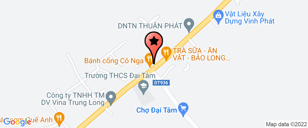 Map go to Dai Tam 3 Elementary School