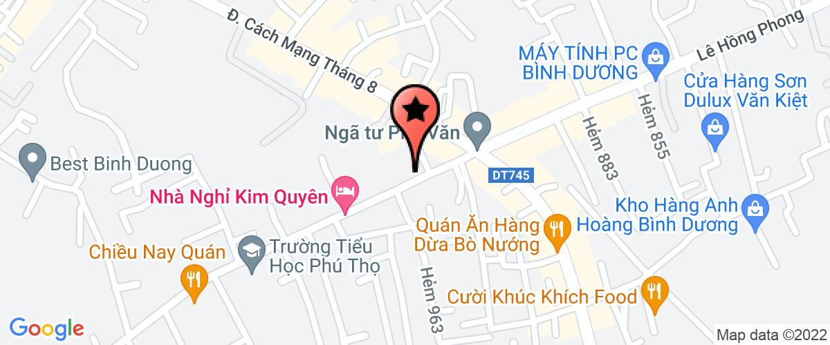 Map go to Thanh Danh Technologies Trading and Services Co Ltd.,