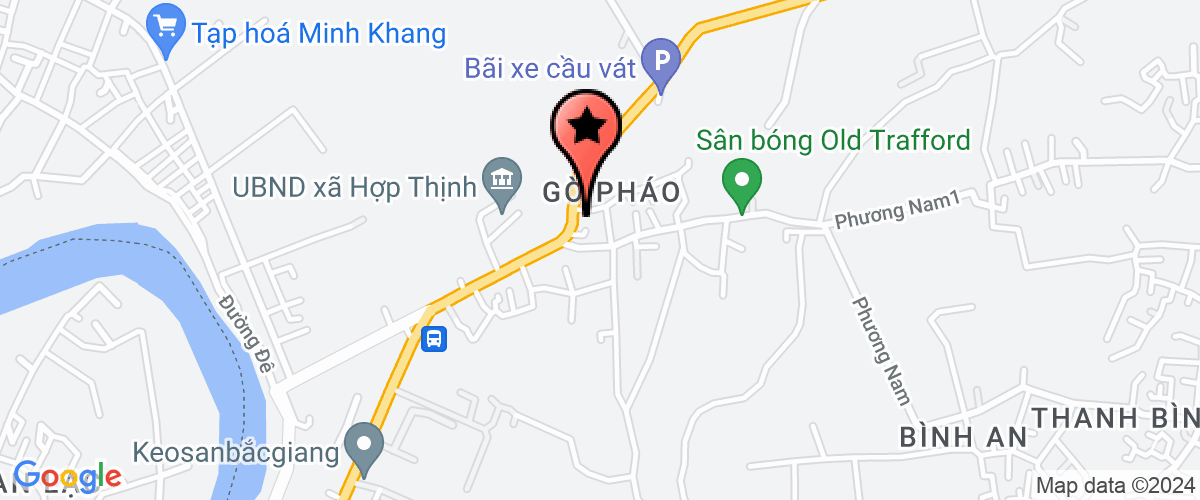 Bản đồ đến Công Ty TNHH Thanh An Bắc Giang