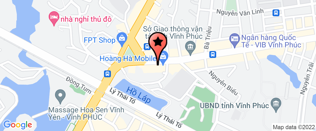 Map go to Minh Tam Phuc Company Limited