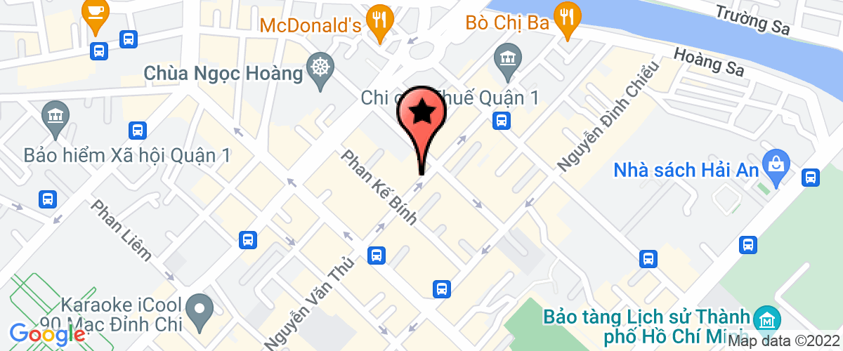 Map go to Da Bao Joint Stock Company