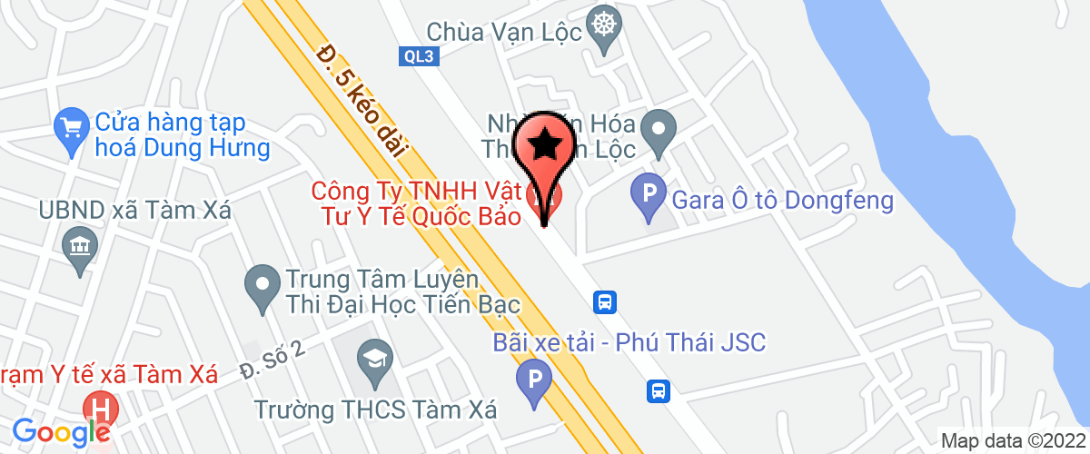 Map go to Toan Thang General Trading Development Company Limited