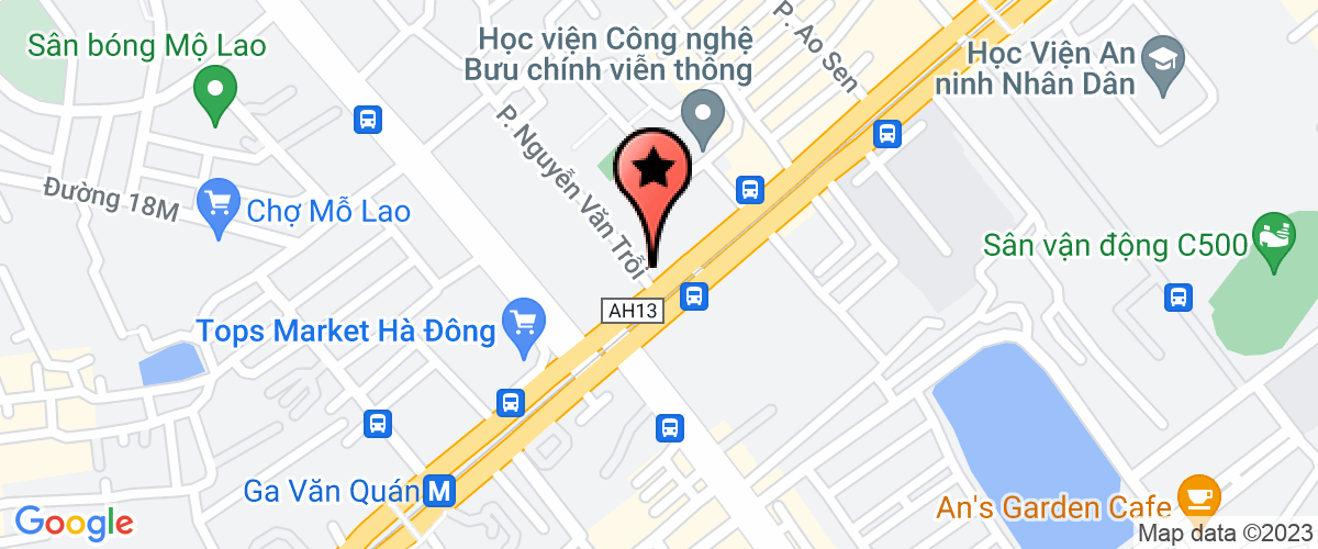 Map go to 5 Star Ha Dong Company Limited