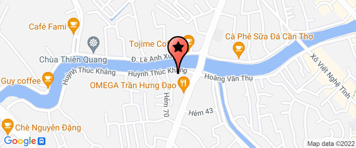 Map go to Nu Hoang Gold Shop Private Enterprise