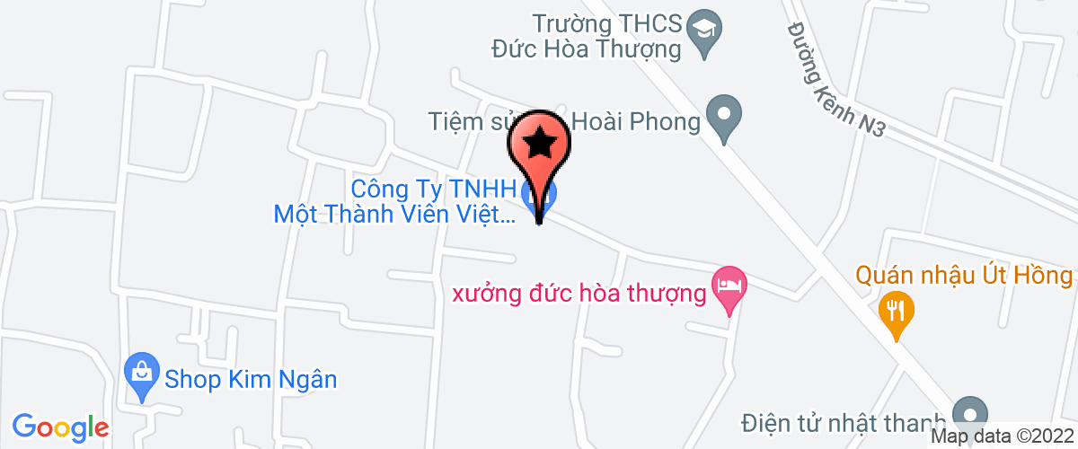 Bản đồ đến Công Ty TNHH Một Thành Viên Việt Đại Vượng