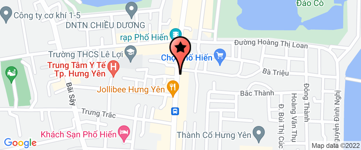 Map go to May Tien Lu Joint Stock Company