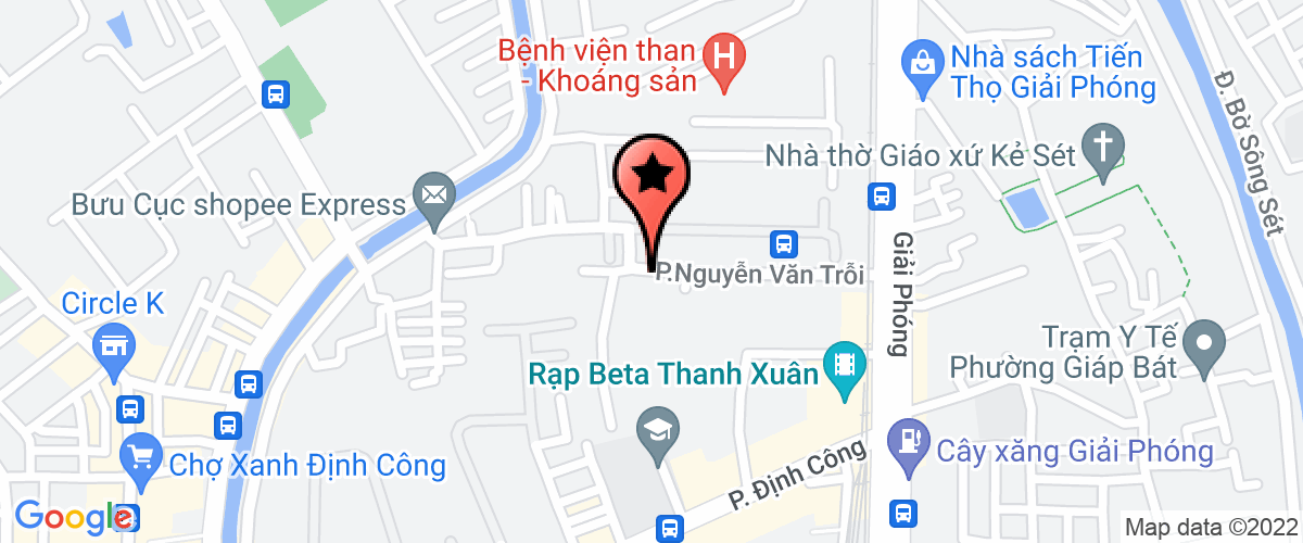 Map go to Hai Dang Trading Development Business Joint Stock Company