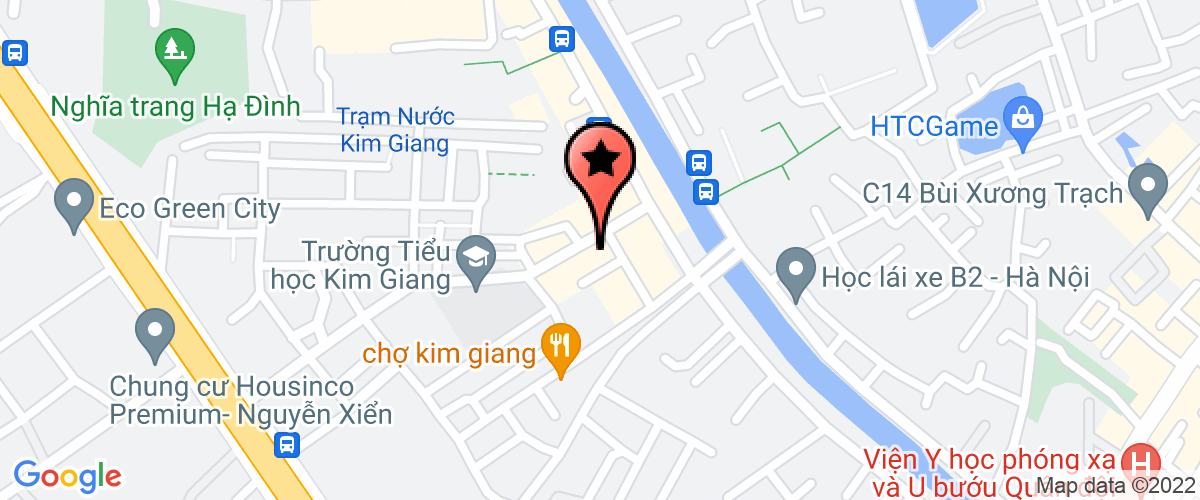 Map go to Luyen Kim Mau VietNam Design Consultant Joint Stock Company