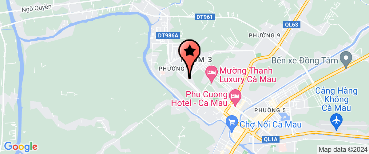 Map go to Huynh Gia Seafood Processing Company Limited