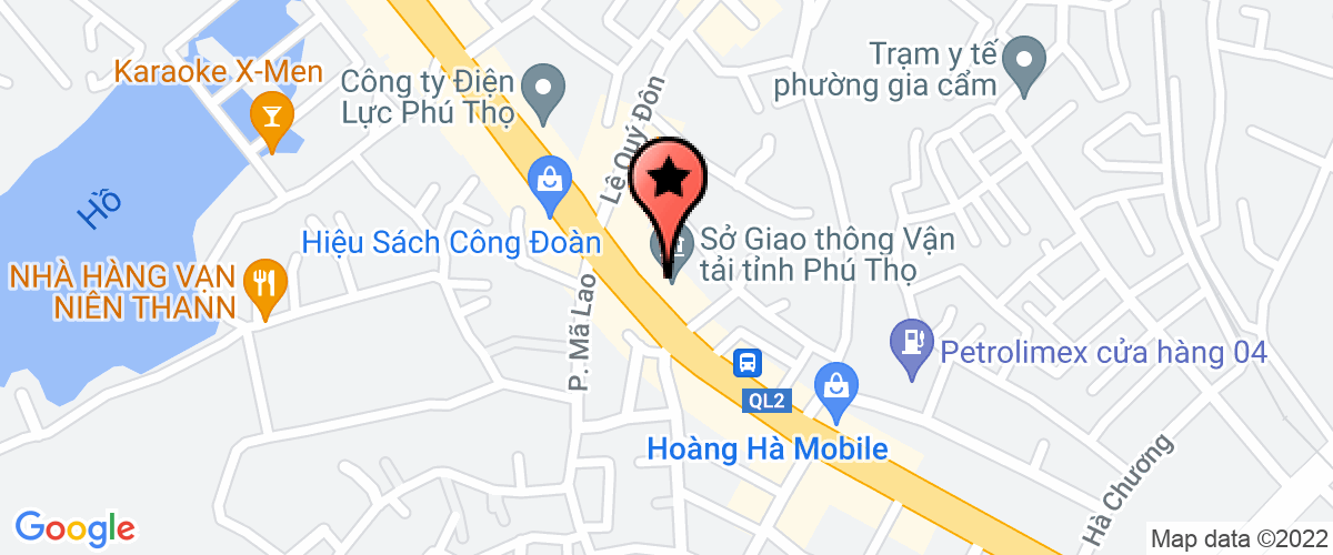 Map go to bao tri duong bo Phu Tho Province Fund