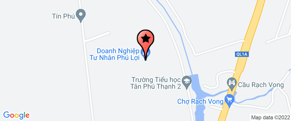 Bản đồ đến Trường Trung học phổ thông Phú Hữu
