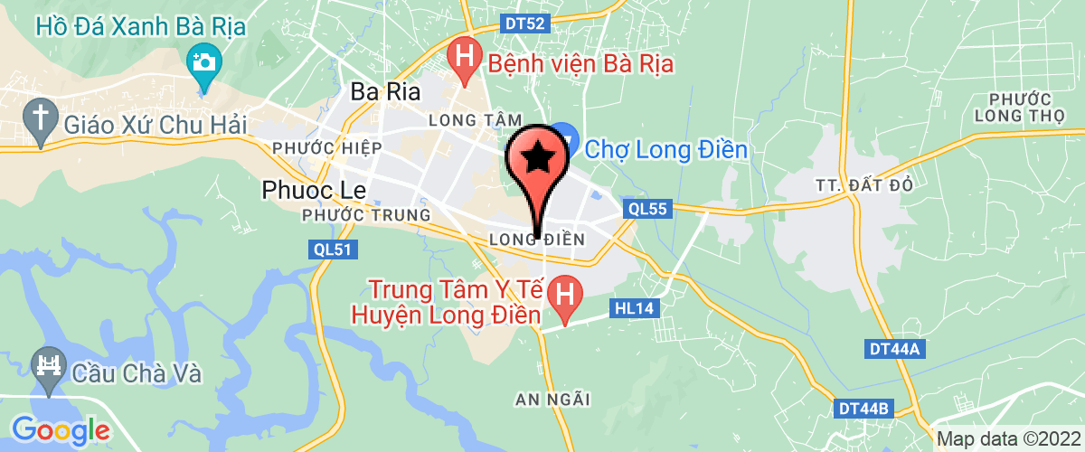 Map go to Doanh nghiep TN Thai Nguyen