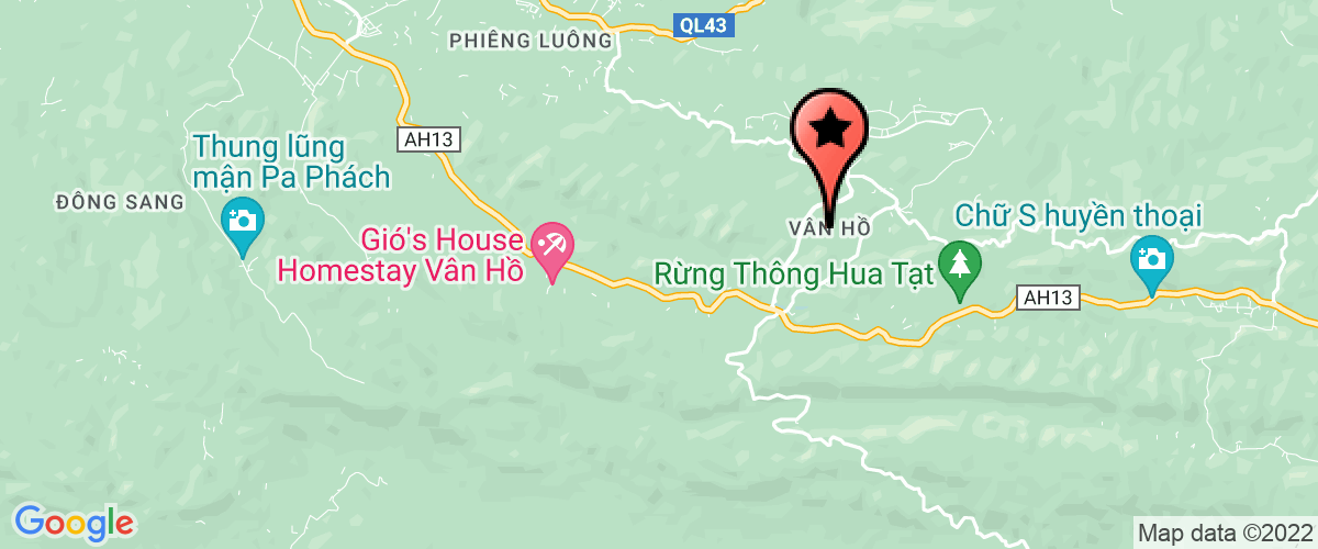 Map go to HUYeN uY VaN Ho
