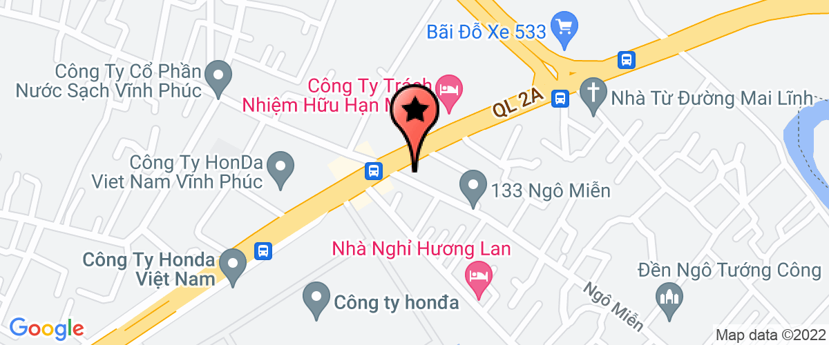 Map go to Ha Thanh Medicine Joint Stock Company