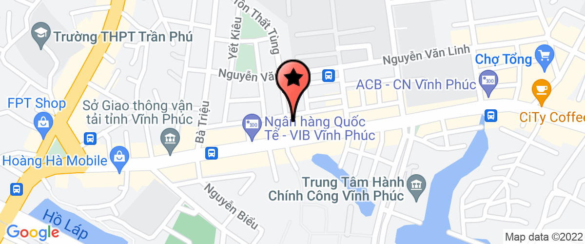 Map go to dien Hoa SCL Company Limited