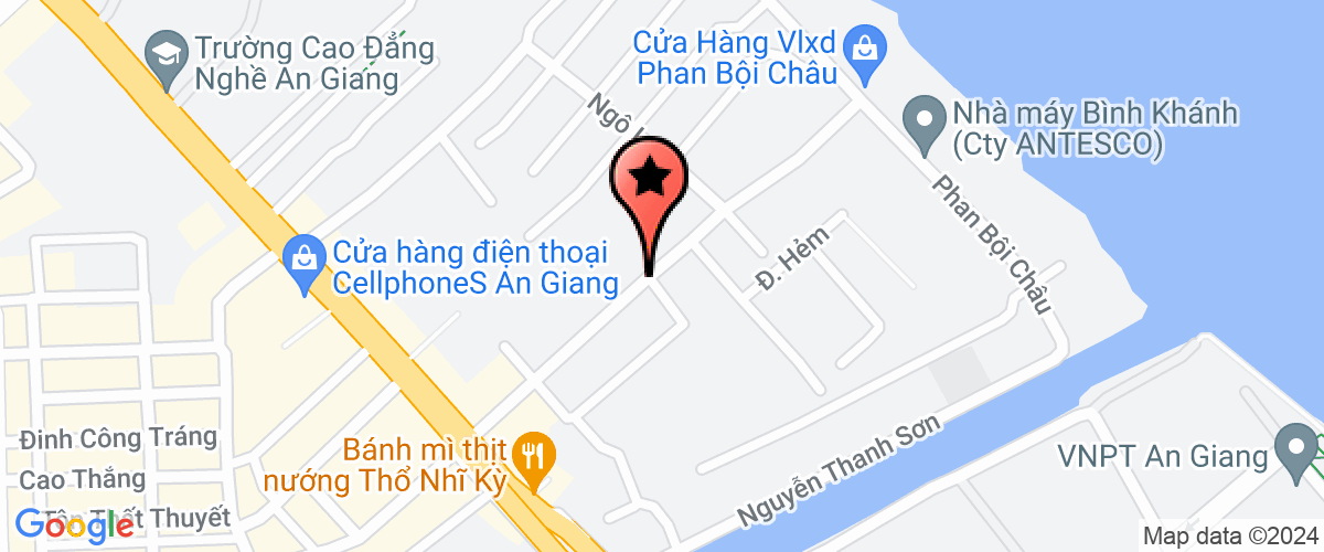 Map go to Day Nghe Dong Doi Long Xuyen Company Limited