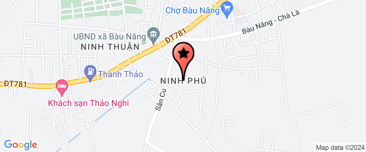 Map go to co phan TM XNK Vinh An Company