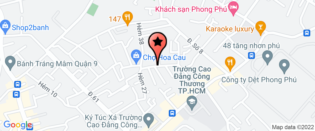 Map go to Tay Nguyen Services Trading Company Limited