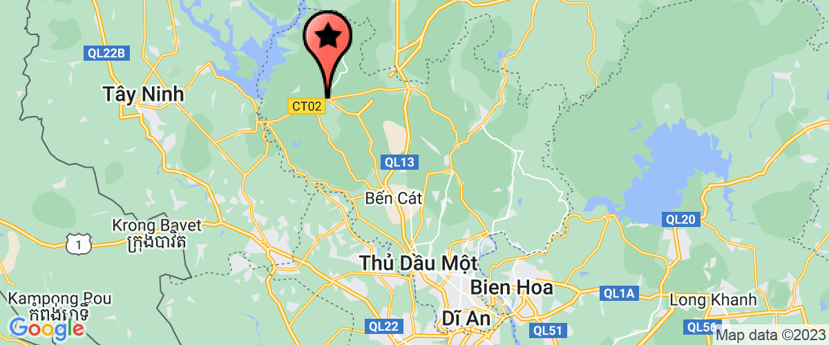 Map go to Rung Xanh Dai Ngan Joint Stock Company