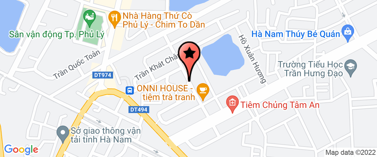 Map go to Thanh Huy Consultation Construction and Trading Company Limited