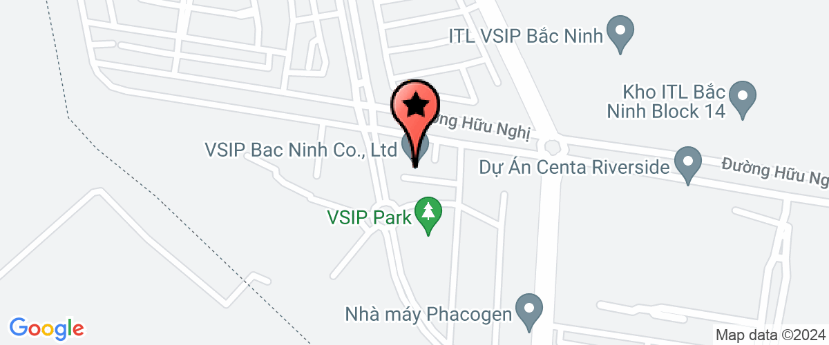 Map go to SRITHAI (Ha Noi) Company Limited