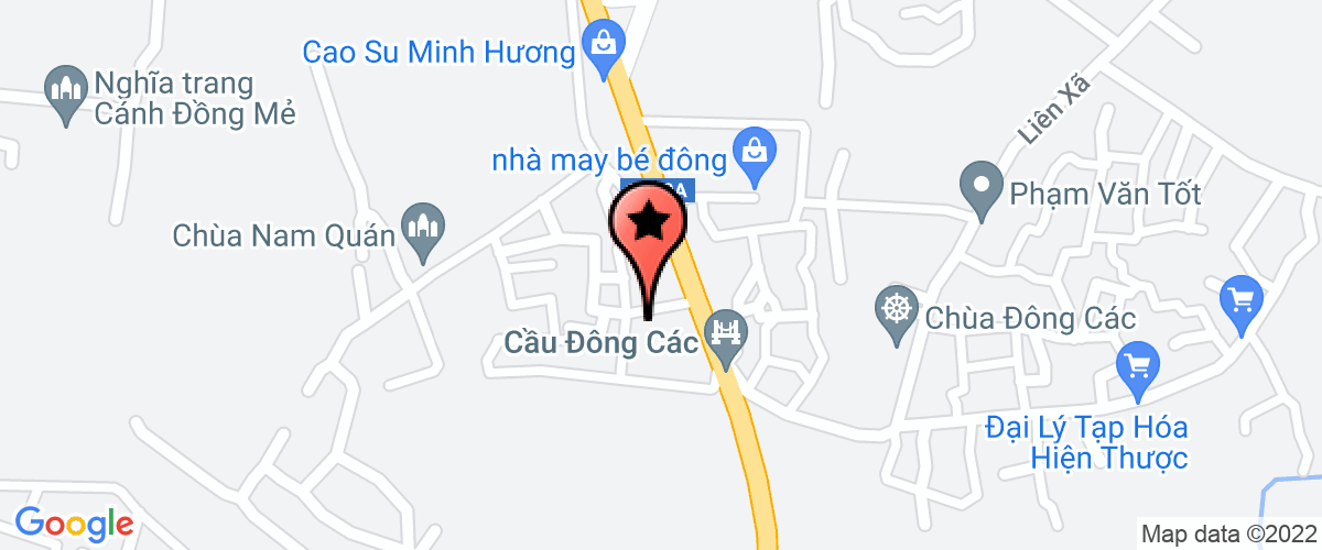 Map go to Hoang Bac Company Limited