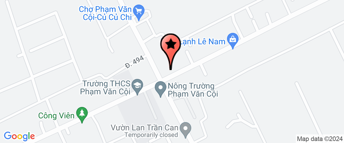 Map go to Bonsai Thao Nguyen Company Limited