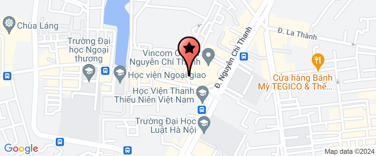 Map go to Milan Ha Noi Company Limited