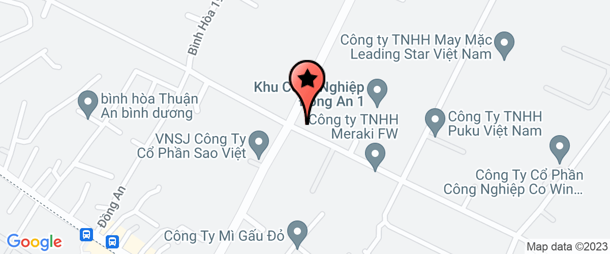 Map go to BECKER INDUSTRIAL VietNam (Nop ho thue nha thau nuoc ngoai)