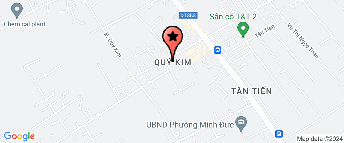 Map go to Form Minh Dao Company Limited