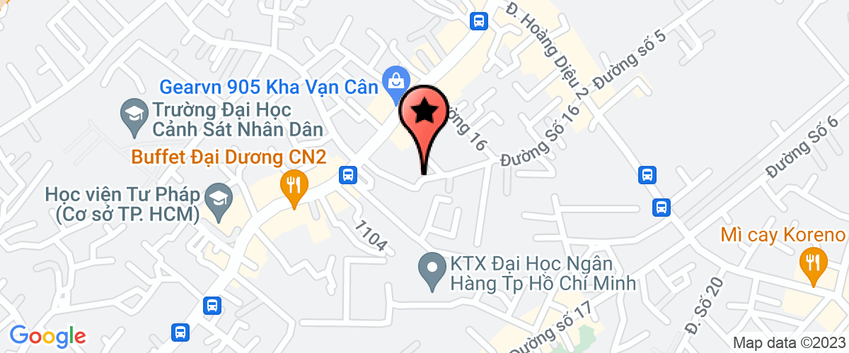 Map go to Lam Hoang Trading Company Limited