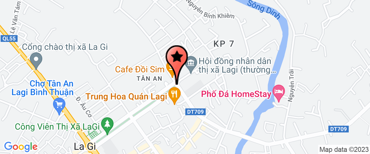 Map go to Hung Cuong Lagi Company Limited
