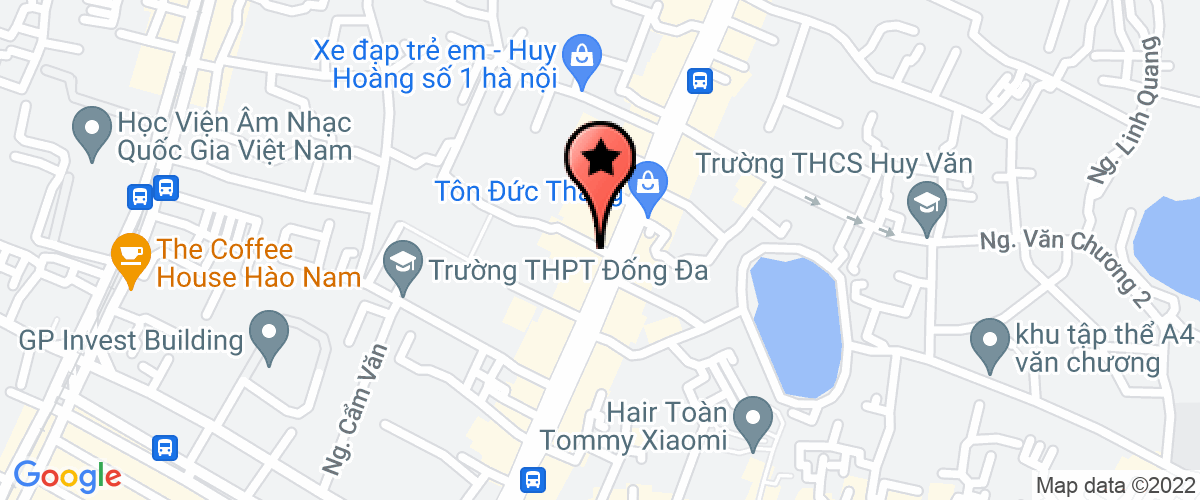 Map go to Nam An Service Trading Investment Company Limited