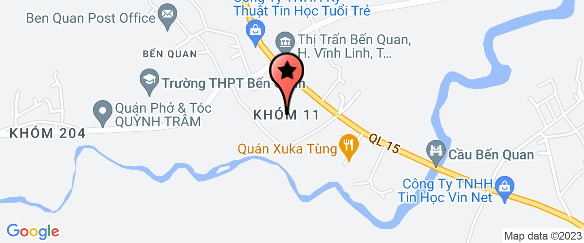 Map go to Dai Hoang Anh Ben Quan Company Limited
