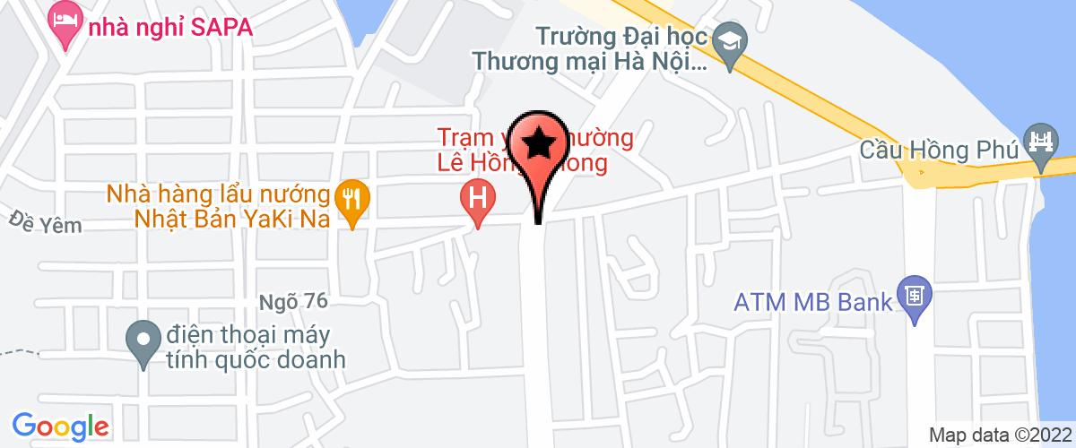Map go to Duong An Company Limited