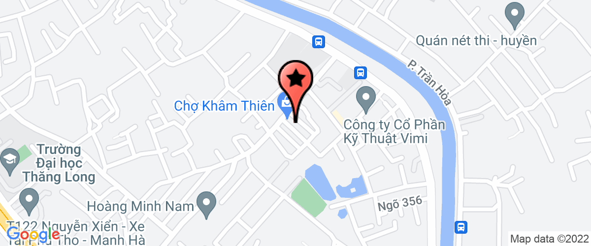 Bản đồ đến Công Ty TNHH Truyền Thông Và Nghệ Thuật Thiên Long Việt