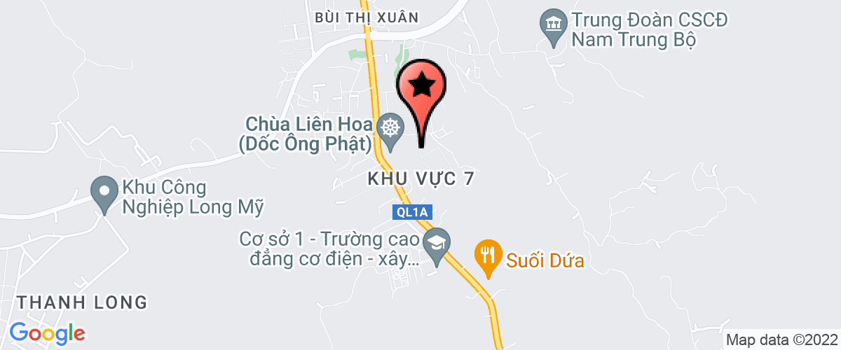 Map go to Vina Wood Phu Tai Co.,Ltd