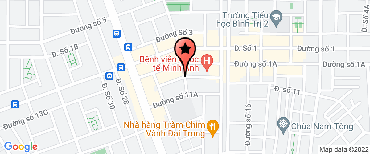 Map go to Thanh Thanh Nhan Trading Company Limited