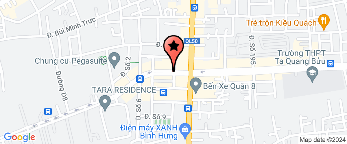 Bản đồ đến Công Ty TNHH Thiết Bị Bếp Phú Lộc Thành