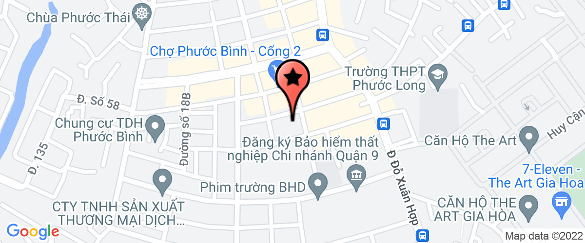 Bản đồ đến Công Ty TNHH Bách Hóa Thăng Long