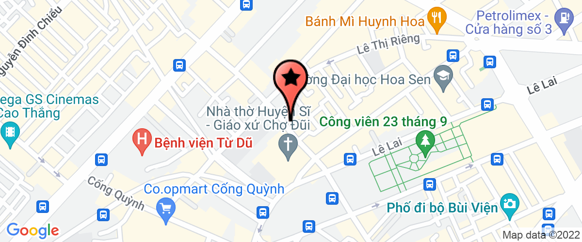 Map go to Sai Gon Long Thanh Medical Pharmaceutical Investment Corporation