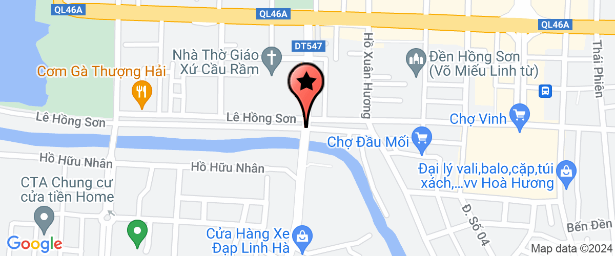 Map go to Tien Hung Technology and Development Construction Joint Stock Company