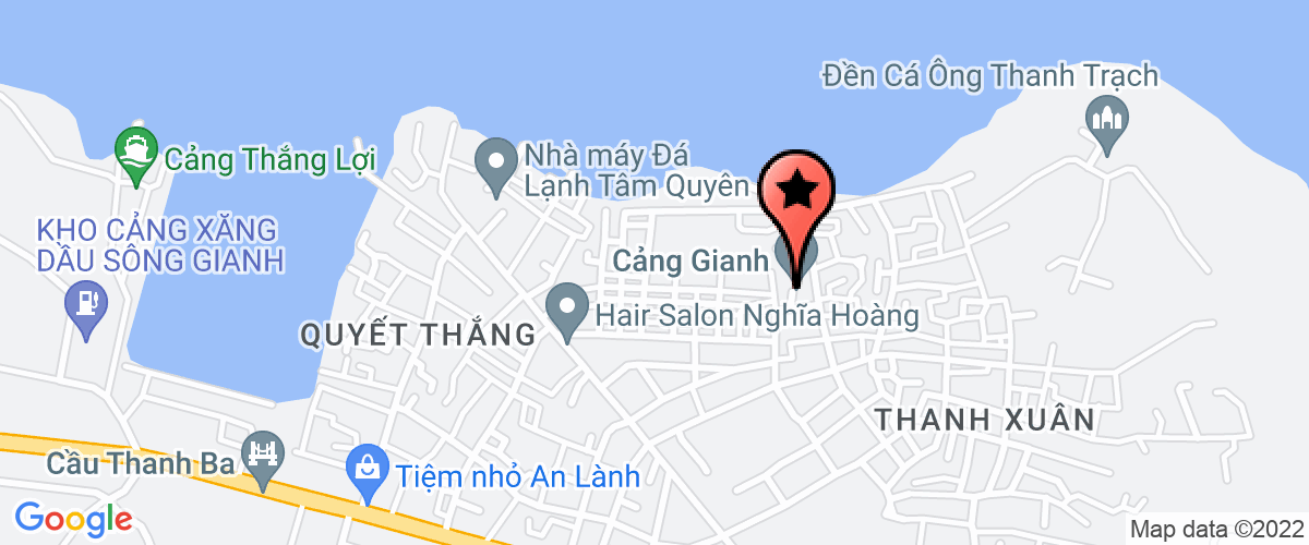 Map go to Ha Linh Seafood Company Limited