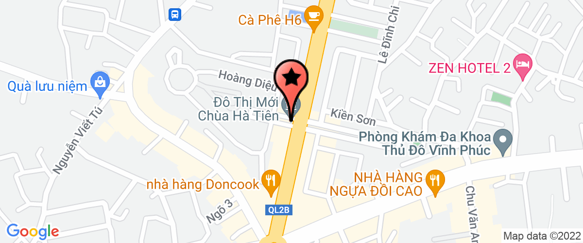 Map go to Truc An Medical Equipment And Pharmaceutical Joint Stock Company