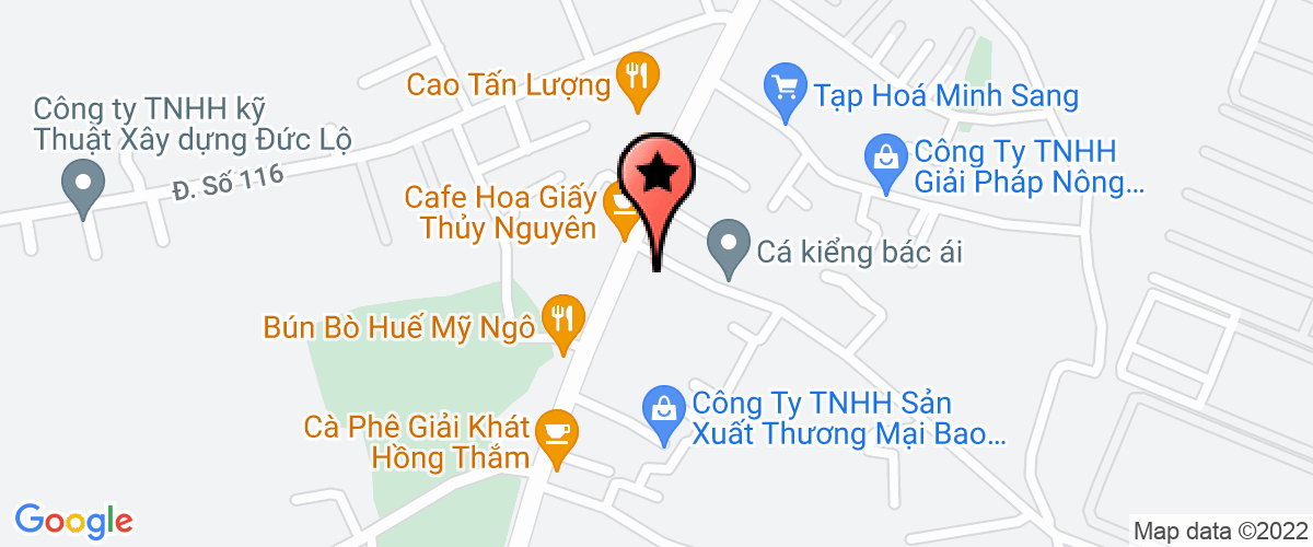 Bản đồ đến Công Ty TNHH Thể Thao Và Võ Thuật Kinh Lê
