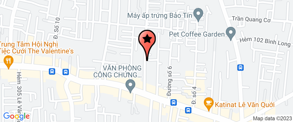 Map go to Sao Moc Trading Production Printing and Advertising Company Limited