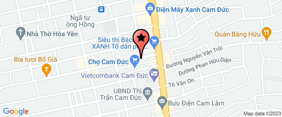 Map go to Cam Lam - Ts Construction Company Limited