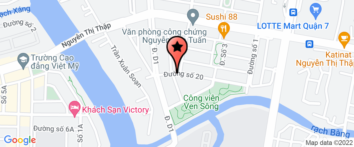 Bản đồ đến Công Ty TNHH Healthy Homes Viet Nam