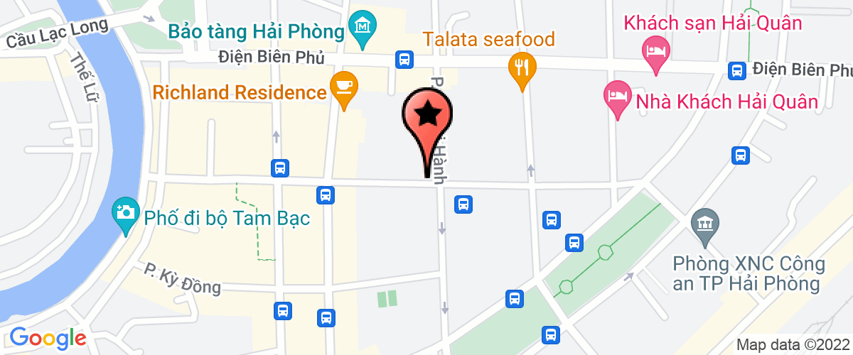 Map go to Hau Vu Joint Stock Company